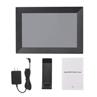 Andoer 10, 1 pouces Smart WiFi Cadre photo Cadre photo numérique HD IPS Écran tactile 1280 * 800 Photo 1080P Vidéo 16 Go de stockage prend en charge le partage de photos à rotation automatique via APP