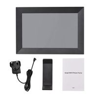 Andoer 10, 1 pouces Smart WiFi Cadre photo Cadre photo numérique HD IPS Écran tactile 1280 * 800 Photo 1080P Vidéo 16 Go de stockage prend en charge le partage de photos à rotation automatique via APP