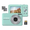 Andoer 1080P Caméra Numérique Caméscope Vidéo 44MP Mise Au Point Automatique 2.5 Écran IPS Zoom Numérique 16X