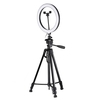 Andoer 10inch LED Ring Light avec support de téléphone pour trépied,  obturateur à distance