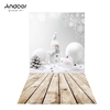 Andoer 1.5 * 0.9 m / 4.9 * 3.0ft fond de photographie de toile de fond de Noël