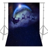Andoer 1.5 * 2.1m / 5 * 7ft haute qualité style photographie de fond de Noël