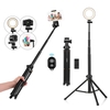 Andoer 1.5m / 59in 2-in-1 Tripod Stand + Extensible Selfie Stick Alliage d