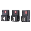 Andoer 16 canaux sans fil Trigger Flash distant défini 1 émetteur + 3 récepteurs + cordon de 1 synchronisation pour Canon Nikon Pentax Olympus Sigma Sunpak Vivitar Neewer YOUNGNUO Speedlite