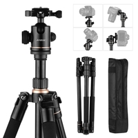 Andoer 164cm / 64.57in trépied de photographie support monopode