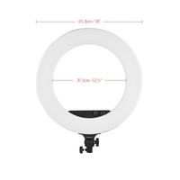 Andoer 18inch LED anneau lumineux lampe de remplissage