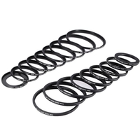 Andoer 18pcs 37-49-52-55-58-62-67-72-77-82mm Step Up / abaisseur de filtre adaptateur Metal Ring Kit