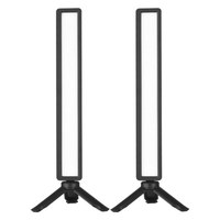 Andoer 2 pièces ordinateur portable moniteur barre lumineuse vidéo conférence éclairage écran lampe lampes de remplissage