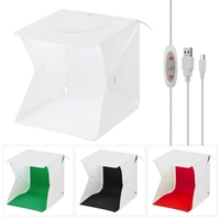 Andoer 22 * 23 * 24cm caisson lumineux de studio pliable