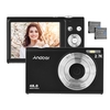 Andoer 2.7K Caméscope vidéo compact pour appareil photo numérique