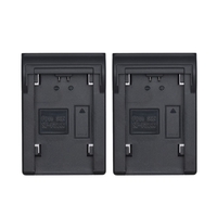 Andoer 2pcs plaque de batterie NP-FZ100 pour Neweer Andoer Dual / chargeur de batterie à quatre canaux pour Sony A7III A9 A7RIII A7SIII