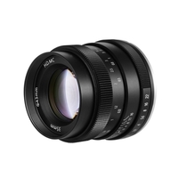 Andoer 35 mm F1.2 Objectif de caméra à mise au point manuelle grande ouverture APS-C