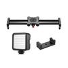 Andoer 40cm / 15.7inch stabilisateur visuel de rail de voie d
