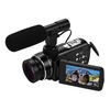 Andoer 4K Ultra HD Handheld DV Caméra vidéo numérique professionnelle Capteur CMOS Caméscope