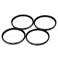 Andoer 58mm Macro Close-Up filtre défini un ensemble de +1 +2 +4 +10 avec étui poche pour Nikon Canon Rebel T5i T4i EOS 1100D 650D 600D reflex numériques