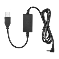 Andoer 5V USB vers LP-E17 batterie factice adaptateur de coupleur cc remplacement pour appareils photo Canon EOS M3 / M5 / M6