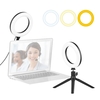 Andoer 6 pouces LED anneau lumineux ordinateur portable vidéo conférence éclairage 3 modes d