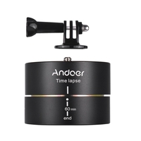 Andoer 60 Minutes 360 degrés Panning Rotation automatique de la tête de trépied