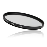 Andoer 77mm Fader ND Kit de Filtres densité neutre un ensemble de Filtres polarisants (ND2 ND4 ND8) pour Nikon Canon Tamron Sigma Sony Alpha A200 A450 A300 DSLR