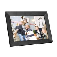Andoer 8 pouces Smart WiFi Cadre photo Cadre photo numérique Album photo IPS Écran tactile 1280 * 800 Photo 1080P Vidéo 16 Go Stockage Rotation automatique Partage de photos via APP