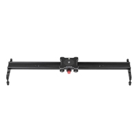 Andoer 80cm / 32 "4 Roulements Caméra Slider Rail Track Slider Stabilisateur vidéo en alliage d