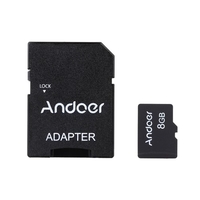 Andoer 8GB Class 10 Carte TF Carte TF + Adaptateur + Lecteur Flash USB