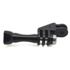 Andoer 90 degrés Direction adaptateur coude montage avec vis de serrage pour GoPro Hero 4/3 + / 3/2/1 noir