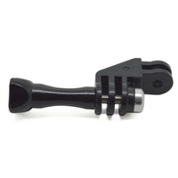 Andoer 90 degrés Direction adaptateur coude montage avec vis de serrage pour GoPro Hero 4/3 + / 3/2/1 noir