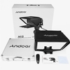 Andoer A12 Téléprompteur portable avec étui de transport pour télécommande