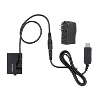 Andoer ACK-E10 5V USB Dummy Battery DC Coupler (Replacement for LP-E10) with Power Adapter