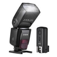 Andoer AD560 IV 2.4G Sans Fil Universel On-camera Flash Speedlite Flash Light GN50 avec Flash Trigger