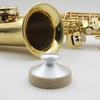 Andoer Aluminium Muet Silencieux pour Saxophone Sax Ténor Métal Dampener Légère