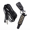 Andoer AQ-601 12 Trous Magnétique Rosace Guitare Ramassage Transducteur avec Accordeur Tone Volume Controller 6.5mm Fiche Mâle 3m Câble Audio pour 38 "/ 39" / 40 "/ 41" Guitare Acoustique