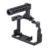 Andoer Camera Cage + Kit de poignée supérieure Film vidéo Faire un stabilisateur en alliage d