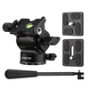 Andoer Caméra Compacte Vidéo Tête Fluide Pan Inclinable Tête De Trépied Panorama Rotule Monture De Trépied En Alliage D