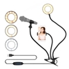 Andoer Clip-On Mini USB Ring Light Lampe d