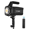 Andoer CY-200W 200W COB Studio LED Vidéo Lumière Photographie Lumière Bicolore 3000-6000K Dimmable Luminosité CRI 95 pour Live Stream Studio Photographie Photographie Extérieure Portrait Prise de Vue Vidéo