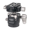 Andoer D-35 Double tête panoramique à profil bas Usinage CNC tête de trépied à tête sphérique en alliage d