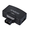 Andoer D-Tap à 5V Adaptateur USB Connecteur pour V-Mount Caméscope Batterie appareil photo pour BMCC pour iPhone 7/6 / 6plus pour Samsung Huawei iOS Android Smartphone Moniteur