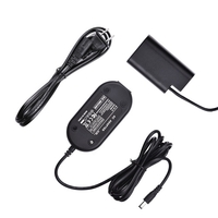 Andoer DMW-DCC16 Batterie factice Adaptateur secteur pour appareil photo avec prise d