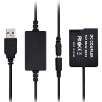 Andoer DMW-DCC8 USB Power Kit Coupleur CC Batterie factice