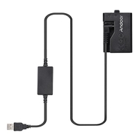 Andoer DR-E10 USB Power Kit DC Coupler Batterie factice