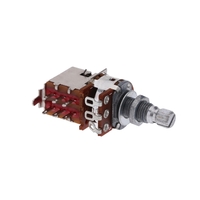 Andoer Electrique Guitare Push Pull Commutateur de Contrôle du Volume Pot Potentiomètre de Split Shaft Pots B500K Bouton Accessoire