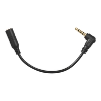 Andoer EY-S04 3.5mm 90 degrés câble d