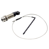 Andoer Folk Guitare Pick-up Piezo Câble Bâton 6, 35 Fin Pin Jack Sous-Selle