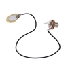 Andoer Guitare Acoustique Transducteur Pré-Câblé Amplificateur Piezo Jack Ramassage Accessoire