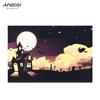Andoer Halloween Style 1.5 * 2.1meters / 5 * 7feet Pliable Vinyle Photographie Fond Toile Fond