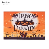 Andoer Halloween Style 1.5 * 2.1meters / 5 * 7feet Pliable Vinyle Photographie Fond Toile Fond