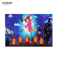 Andoer Halloween Style 1.5 * 2.1meters / 5 * 7feet Pliable Vinyle Photographie Fond Toile Fond