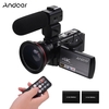 Andoer HDV-AE8 4K WiFi caméscope numérique enregistreur DV